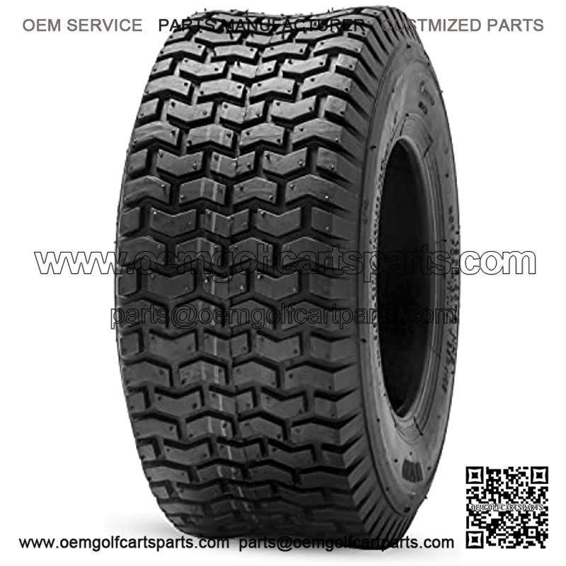 13x5.00-6 Turf Friendly Tire for Lawn & Garden Mower, 13x5x6 Great Traction for Garden Tractors, Walk-behind Mowers, Turf Maintenance Vehicles, Golf Carts, Snowblowers, Utility Vehicles -LRB
