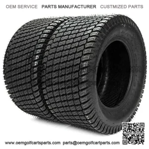 2Pcs Lawn Mower Turf Tires 20x10-8 Tractor Turf Garden Golf Cart Tires 20x10x8 4PR Tubeless