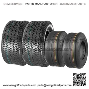 Lawn Mower Turf Tires 13x5-6 Front & 23X9.50-12 Rear 4PR(2 Front tires+2 Rear Tires)