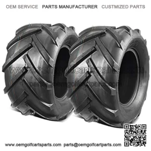 2 Pcs Super Lug 24x12.00-12 24X12.00X12 Lawn Tractor Tires Very Wide 6 Ply Rated