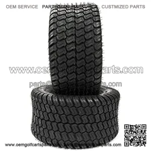 Pack of 2 24x12.00-12 Turf Tires 8Ply Lawn Garden Mower 24-12-12 LRD Turf Bias For Tractor Golf Cart Tires