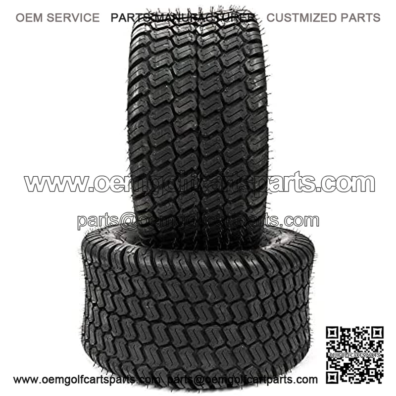 Pack of 2 24x12.00-12 Turf Tires 8Ply Lawn Garden Mower 24-12-12 LRD Turf Bias For Tractor Golf Cart Tires
