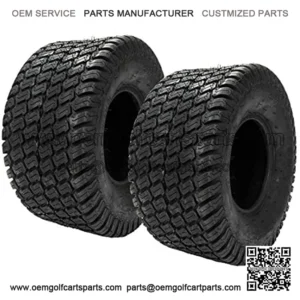 Set of 2 23in 23x10.50-12 Tires Turf 4 Ply Replacement for Garden Lawn Mower Tractor Golf Cart