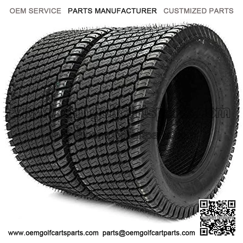 2Pcs 23x10.5x12 Lawn Mower Turf Tires 23x10.5-12 Golf Cart Tires Tubeless 4PR