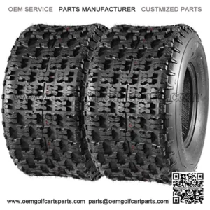 20X11-9 20-11-9 Rear ATV Sport Quad Tires 20X11X9 6PR, Set of 2