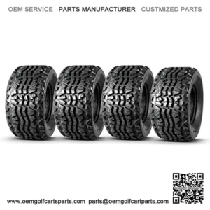 ATV Tires 23X11X10 23x11-10 ATV UTV Quad Tires Compatible with Kawasaki Mule Tires 6 Ply 1880Lbs Max Load, Set of 4
