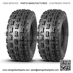 Sport ATV Tires 21X8-9 21x8x9 GNCC 21X8.00-9 Front ATV UTV Race Desert Tires,4 Ply Rating Tubeless, Set of 2