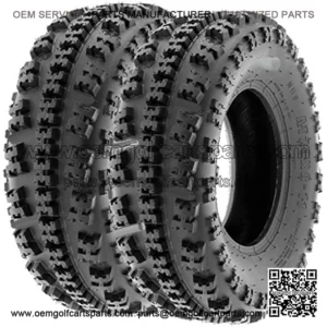 Pair of 2 ATV UTV Sport Tires 23x7-10,6 PR Tubeless A027