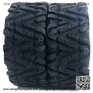 Set of 2 A-line tread AT 27x11-12 27x11x12 ATV UTV Tires All-Terrain 6 Ply Tubeless