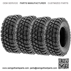 Set of 4 A047 XC MX Hardpack UTV SxS Dual Sport Tires 28x10-14, 6 PR, Tubeless, all terrain off-road
