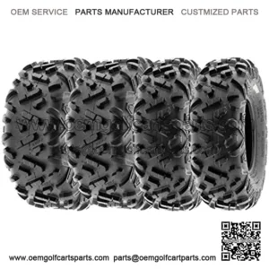 22x7-11 22x10-9 ATV UTV Tires 6 PR Tubeless A051 POWER II [Bundle]
