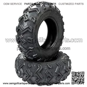 2 PCS 25x8-12 Front ATV Utility UTV Tire Tires 25 8 12 6 PR