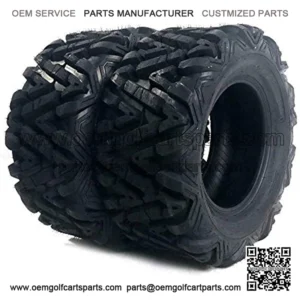 Set of 2 A-line tread AT 26x11-12 26x11x12 ATV UTV Tires All-Terrain 6 Ply Tubeless