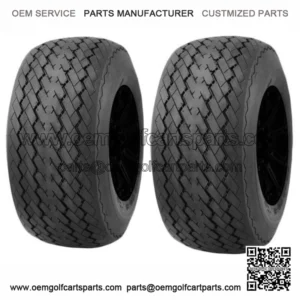 TWO New 18X8.50-8 Golf Cart Tires 4 Ply Sawtooth Tires Set Of Two