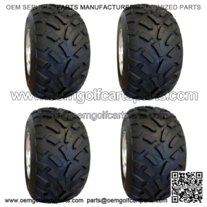18x8-8" ALL TERRAIN GOLF CART TIRES - SET OF 4