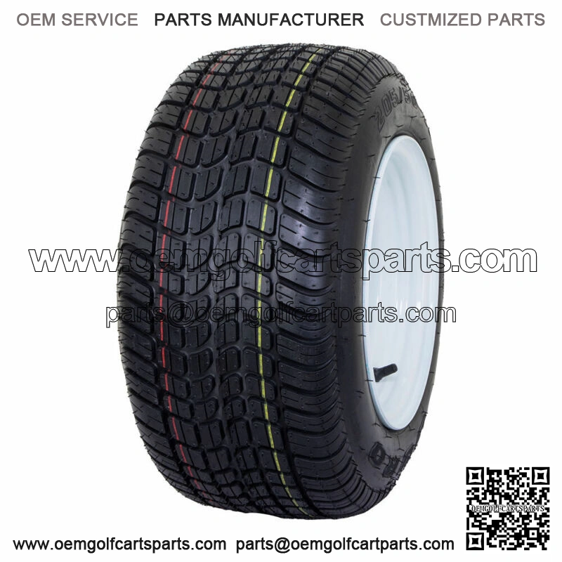 Set of 4 Golf Cart 205/50-10 Duro Low Profile Tires (No Lift Required)