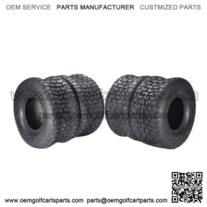 Golf Cart Tires 4 Set 18x9.5-8 18x9.50-8 18x9.5x8 4PLY 5mm Tread Depth