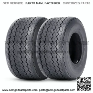 2 18X8.50-8 Golf Cart Tires 4PR Heavy Duty Tubeless Replacement Tyre Christmas