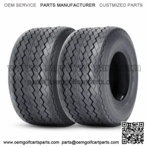 Set Of 2 18X8.50-8 Golf Cart Tires 18X8.50x8 4PR Heavy Duty Tubeless Replacement