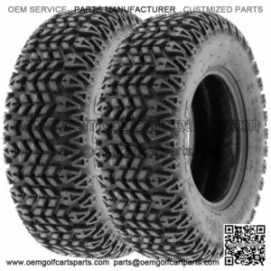 Set of 2, 21x7-10 21x7x10 4PR ATV UTV Golf Cart Turf All Terrain Tires G003