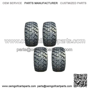 18x9-10" DOT ALL TERRAIN GOLF CART TIRES - SET OF 4
