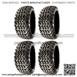 Full set of Sahara Classic 22x11-8 (4ply) Golf Cart Tires (4)