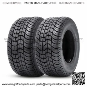 TWO Air-loc Golf Cart TIRES - 205/50-10 Tires 2055010 HEAVY DUTY 6PLY RATED