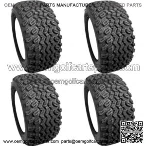 Set of 4 Golf Cart Tires 20x10.00-10 Excel Sahara 4 Ply For Club Car EZGO Yamaha