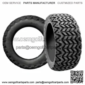 Set of 4 Golf Cart 23x10.5-12 Predator All Terrain Tires for Carts