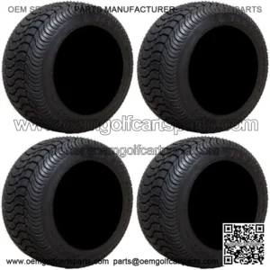 Full set of Cruze AT21 205x50-10 (4ply) DOT Golf Cart Tires (4)