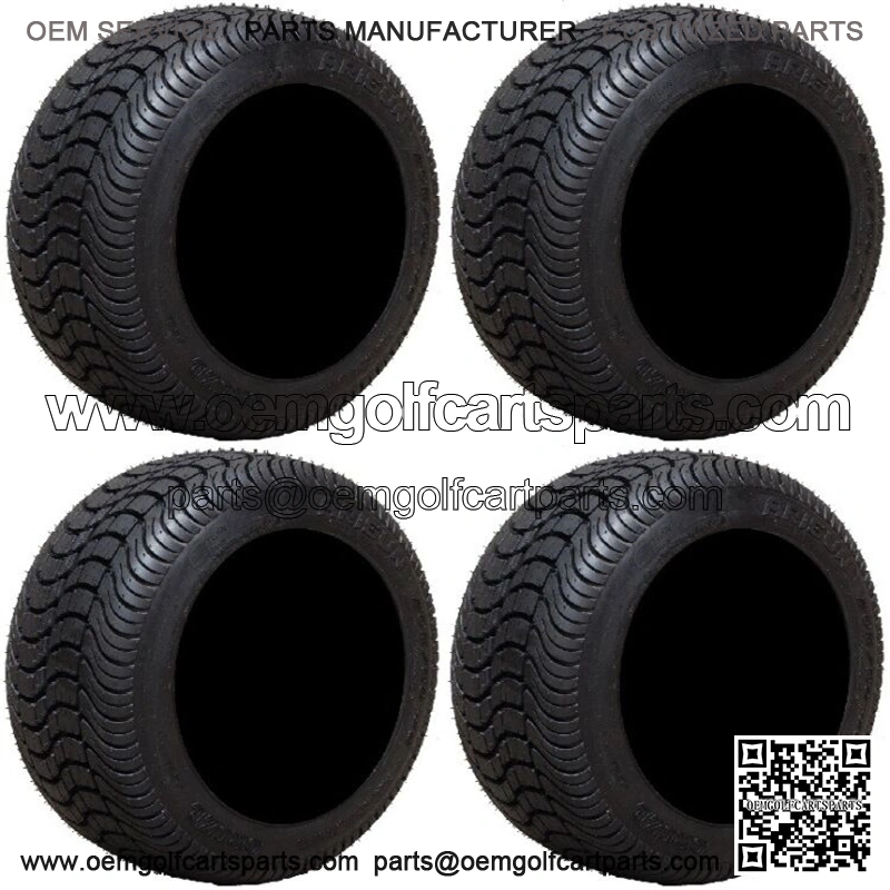 Full set of Cruze AT21 205x50-10 (4ply) DOT Golf Cart Tires (4)
