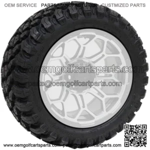 Set of 4- 23x10-R14 Nomad Steel Belted Radial All Terrain Tire for Golf Cart