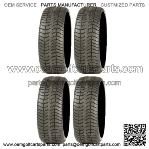Full set of ITP Ultra GT 205x50-10 (4ply) DOT Golf Cart Tires (4)