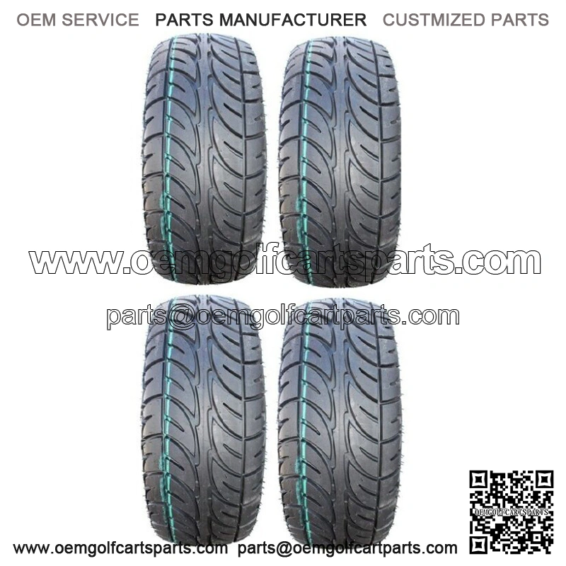 Full set of MotoSport EFX Street Fusion 23x9.5-12 (6ply) DOT Golf Cart Tires (4)