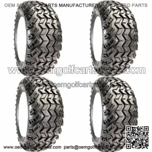 Set of 4 Golf Cart  A/T Tires 23x10.00-14 Sahara Classic 4 Ply All Terrain