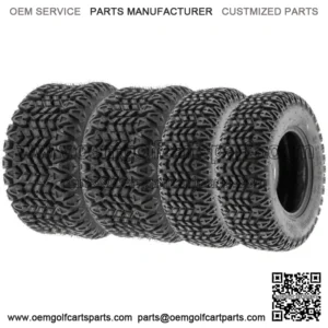 21x7-10 21x7x10 & 22x11-10 22x11x10 4PR ATV UTV Golf Cart Tires [Bundle]