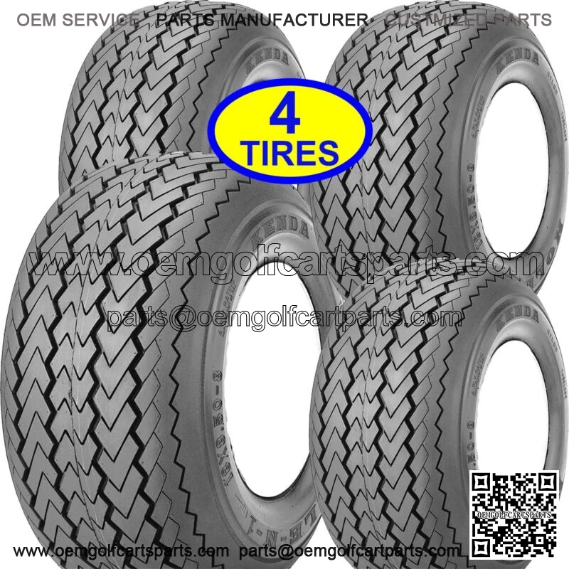 Original equipment golf cart TIRES for EZ-Go Club Car Yamaha & others 18x8.50-8