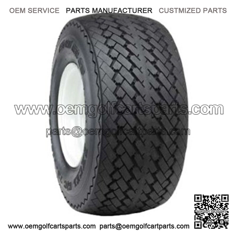 (1) Golf Cart Street Course Tire Only 18x8.5-8 Duro Sawtooth 4 Ply