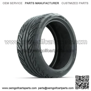 Fusion GTR Steel Belted Radial DOT Golf Cart Street Tire (215/40-R15)
