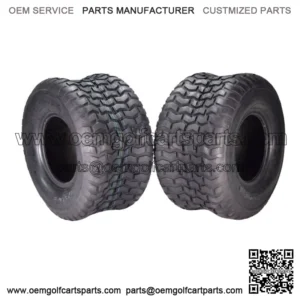 Golf Cart Tires 2 Pack 18x9.5-8 18x9.50-8 18x9.5x8 4PLY 5mm Tread Depth
