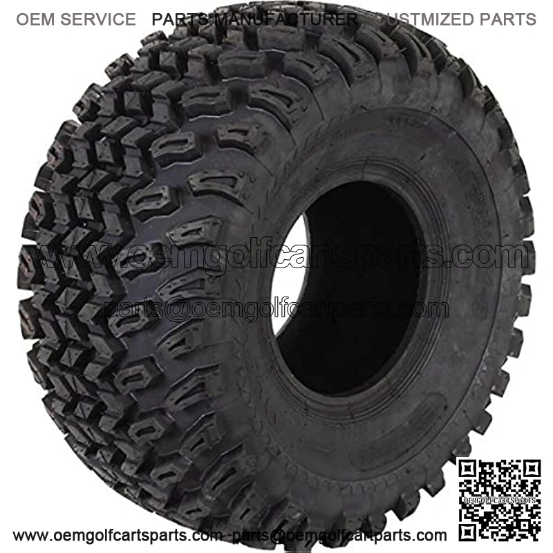 P334 Golf Cart Tire- 22 x 11-8 - All Terrain Golf Cart Tires, Four-Ply Rated Quad Tire, Utility Terrain Vehicle Tire with 15.5 Millimeters Tread Depth, General Purpose Golf Tire, 22 x 11-8