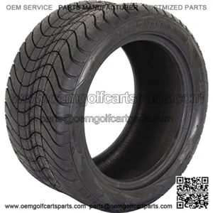 Low Profile Golf Cart 4-Ply Turf or Pavement Tire, Golf Cart Tires with All-Terrain Quality, Tubeless Tires for Golf Cart Non-Directional Tread, Golf Cart Tires 12 Inch - 215/40-12 P825