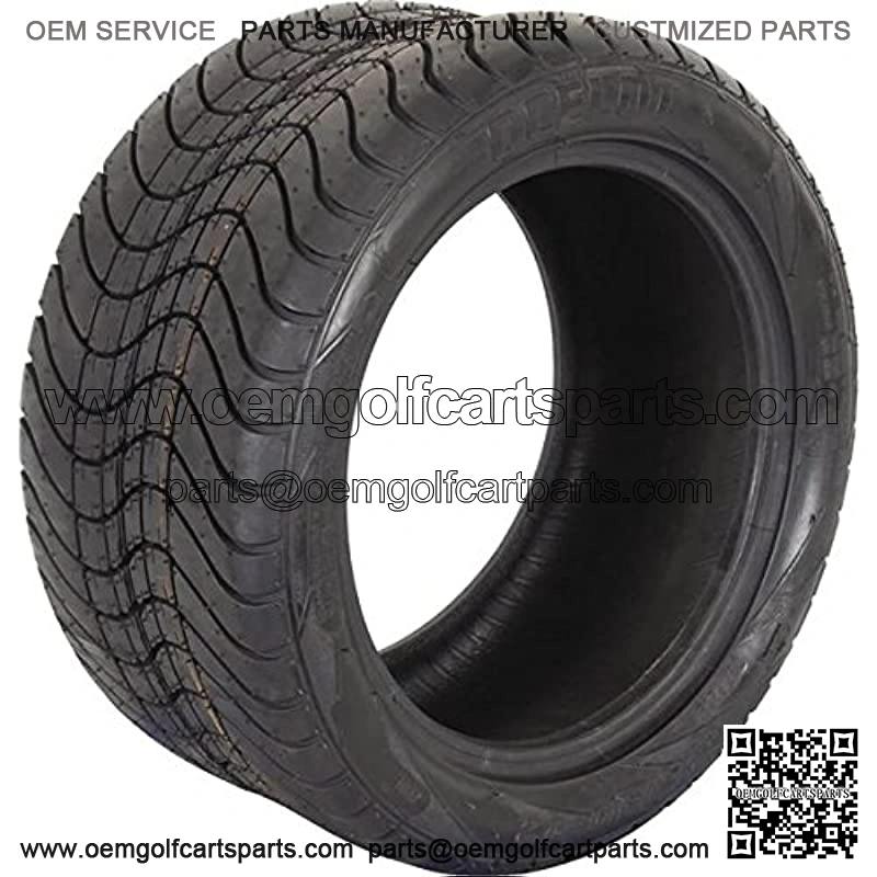 Low Profile Golf Cart 4-Ply Turf or Pavement Tire, Golf Cart Tires with All-Terrain Quality, Tubeless Tires for Golf Cart Non-Directional Tread, Golf Cart Tires 12 Inch - 215/40-12 P825