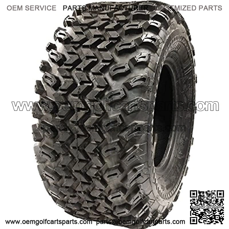 P334 Golf Cart Tire- 22 x 11-10 -All Terrain Golf Cart Tires, Four-Ply Rated Quad Tire, Utility Terrain Vehicle Tire with 15.5 Millimeters Tread Depth, General Purpose Golf Tire, 22 x 11-10