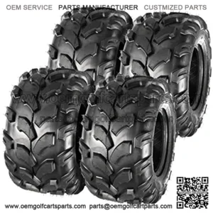 ATV Tires 18x9.5-8 Lawn Mower Tires ATV UTV Off-Road Tires Sport Golf Cart Tractor Turf Tire 18x9.50x8 All-Terrain 4PR P311 Set of 4