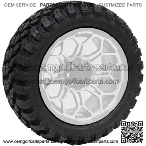 23 A/T Golf Cart Tire | Steel Belted Radial All Terrain Tire (23x10-R14)