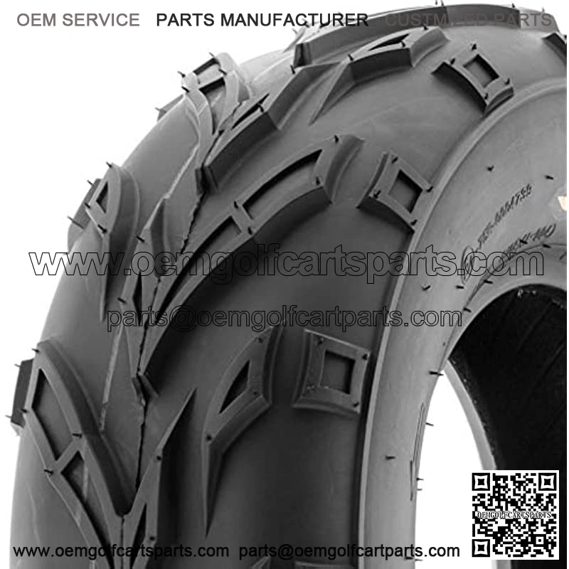 A004 ATV Golf Carts Off-Road Tire 16x7-8, 6 PR, Track & Trail, Tubeless
