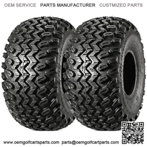 22X11.00-8 Golf Cart All Trail UTV ATV Turf Tire 4-Ply,Set of 2