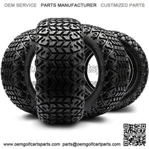 23 x 10-14 DOT All-Terrain Tire for Golf Carts & ATV's (4 Ply Rating) -- 1, set of 2 or 4 (23 x 10-14, Set of 4 Tires)