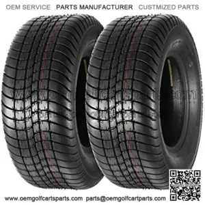 Trailer Tires 20.5x8-10 205/65-10 6PR Load Range C, Set of 2